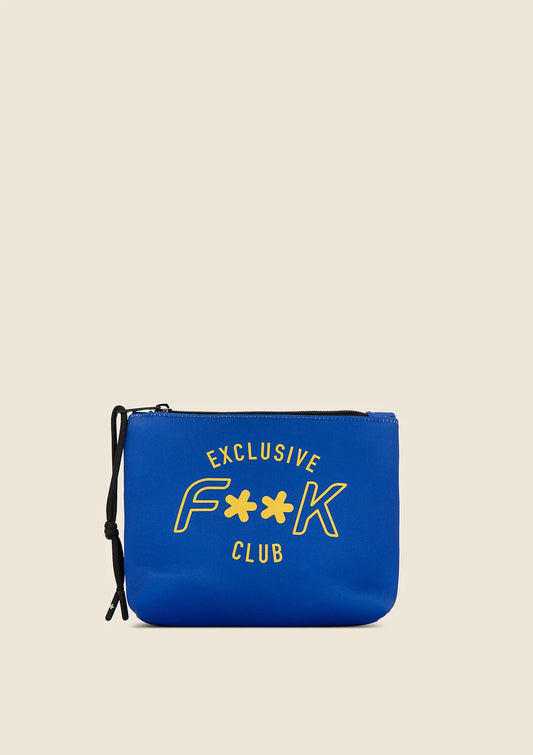 POCHETTE UOMO F**K BLU ROYAL