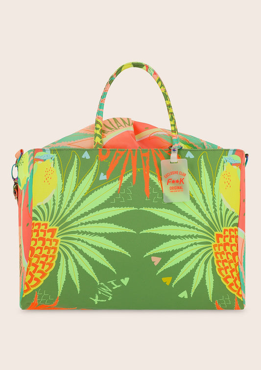 BORSA MARE CANVAS F**K FANTASIA FRUIT