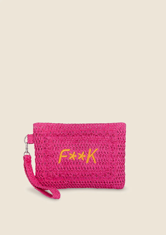 MINI POCHETTE DONNA F**K FUCSIA