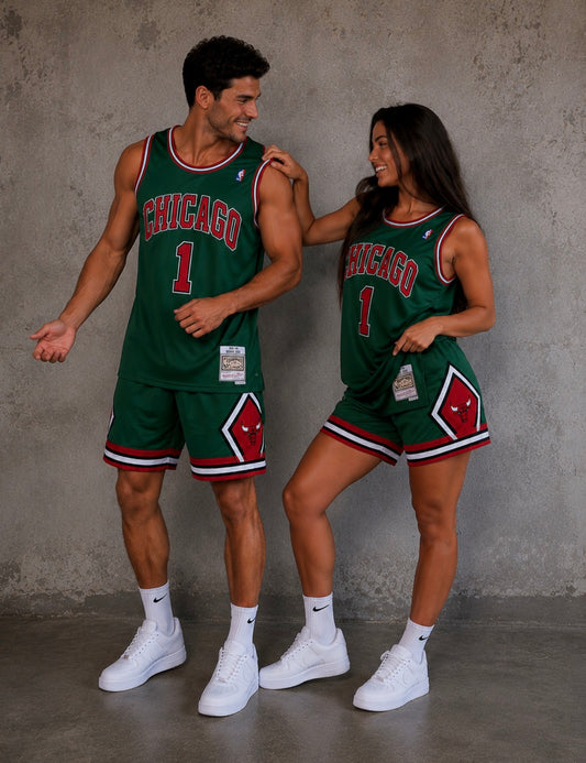 COORDINATO MITCHELL&NESS CHICAGO BULLS