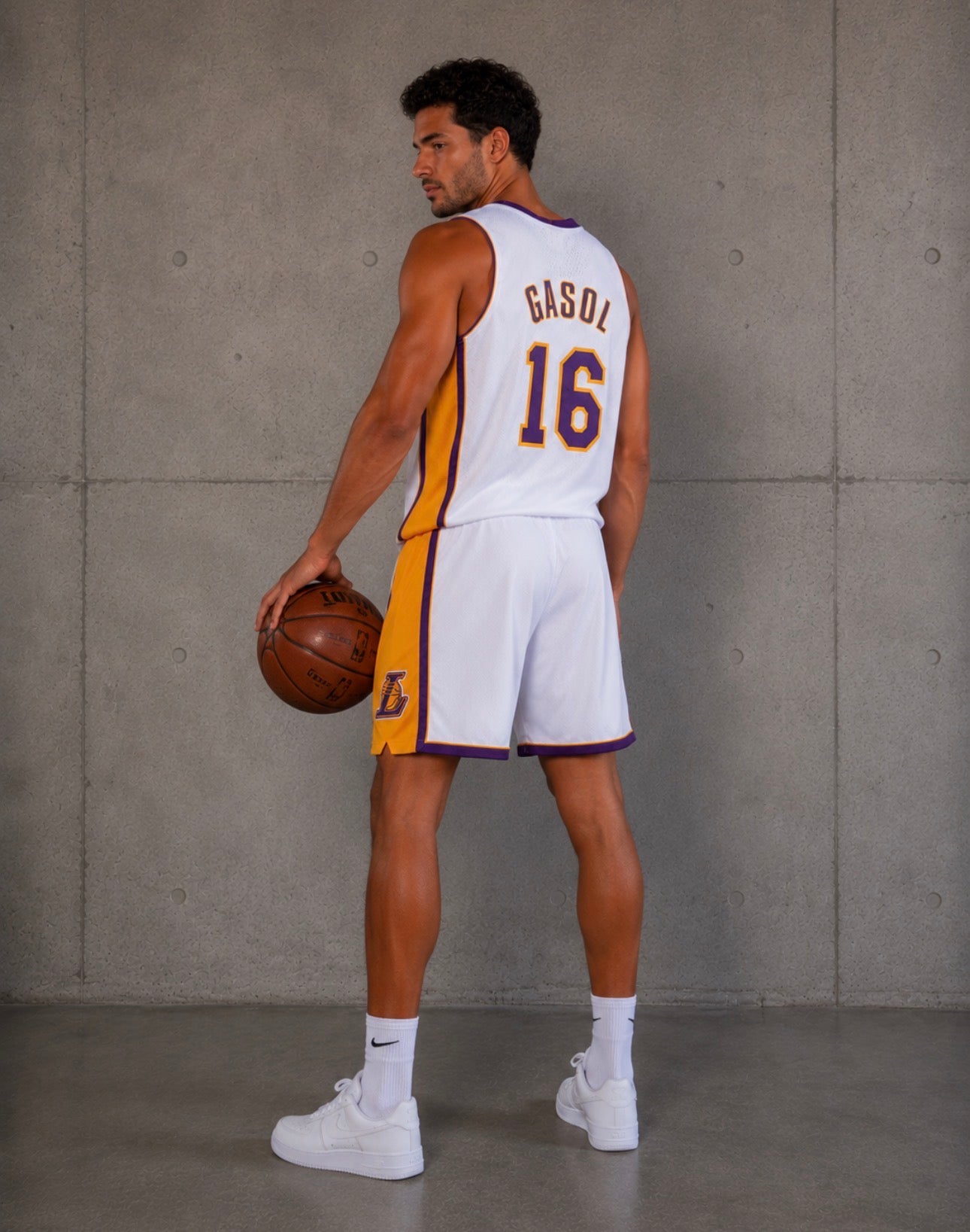 COORDINATO MITCHELL&NESS LOS ANGLES LAKERS