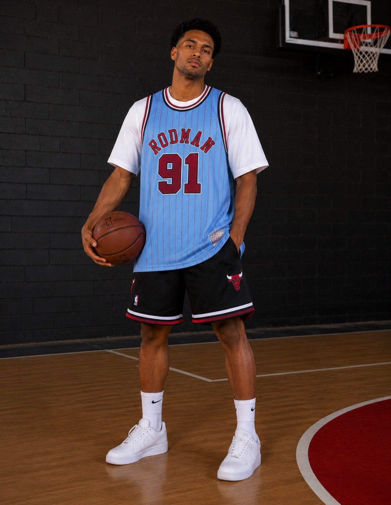 COORDINATO MITCHELL&NESS CHICAGO BULLS