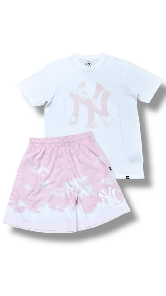 47' COORDINATO NY CLOUDS PINK