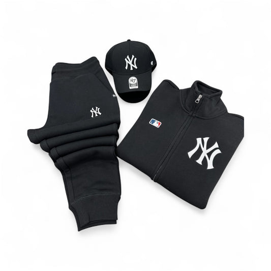 TUTA '47 BRAND BURNSIDE NEW YORK YANKEES BLACK
