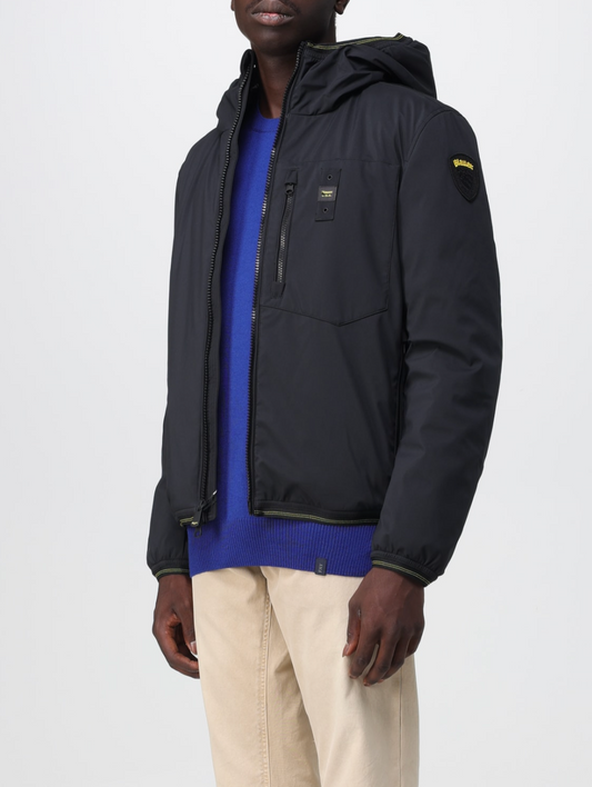 PIUMINO BLAUER UOMO IN NEOPRENE CON TASCHINO DERRY