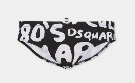 COSTUME SLIP DSQUARED2 POP 80'S NEW COLLECTION