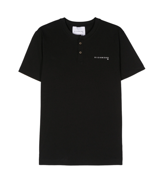 RICHMOND T-SHIRT CON STAMPA A CONTRASTO