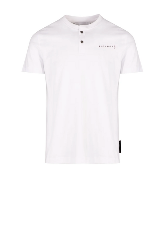 RICHMOND T-SHIRT CON STAMPA A CONTRASTO