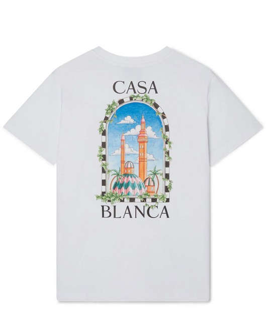 T-SHIRT CASABLANCA VUE DE DAMAS