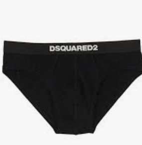 Slip Dsquared2 Black Briefs