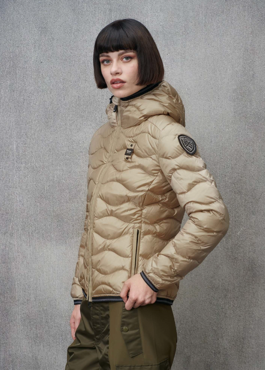 PIUMINO BLAUER AD ONDE  CAMELIA