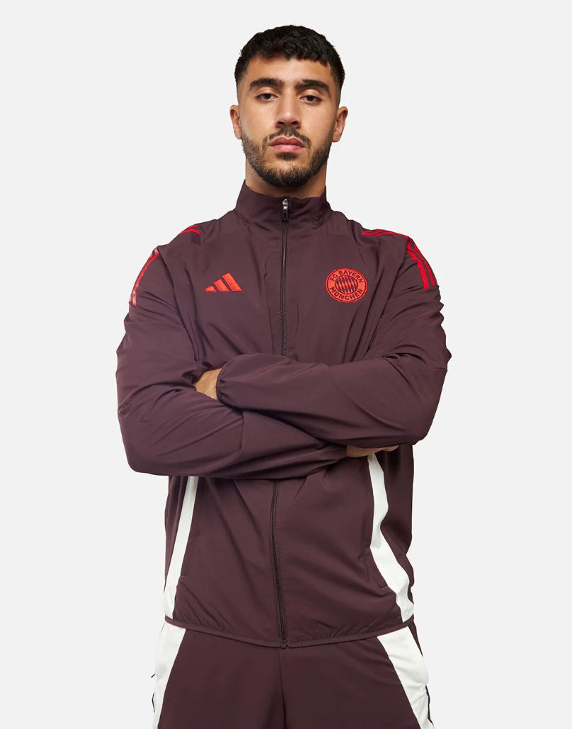TUTA BAYER MONACO 2024/2025 BORGOGNA
