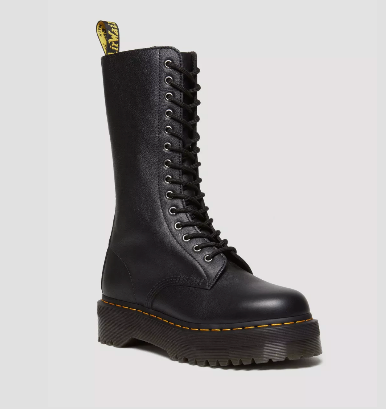 Dr.MARTENS Stivaletti 1B99 stringati a metà polpaccio in pelle Pisa