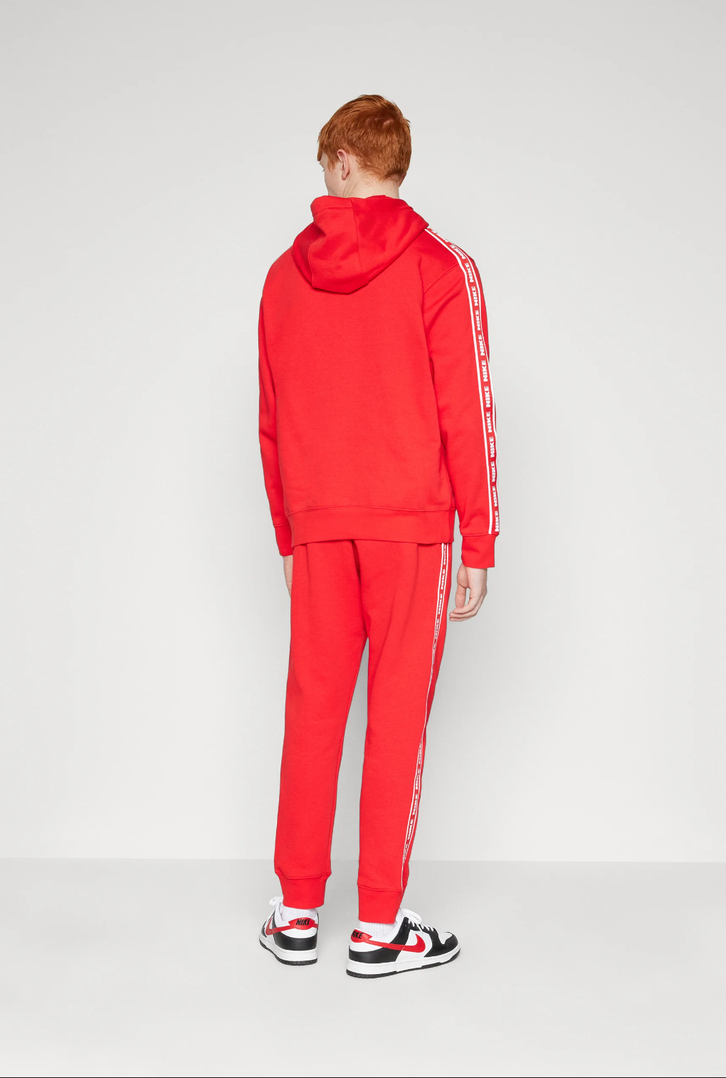 Nike tuta uomo rosso shop