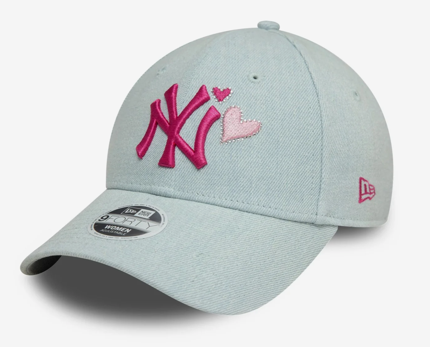 CAPPELLO NEW ERA 9FORTY New York Yankees Denim Donna