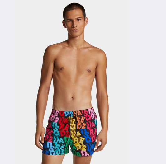 COSTUME DSQUARED2 LOGO MIDI NEW COLLECTION 2025