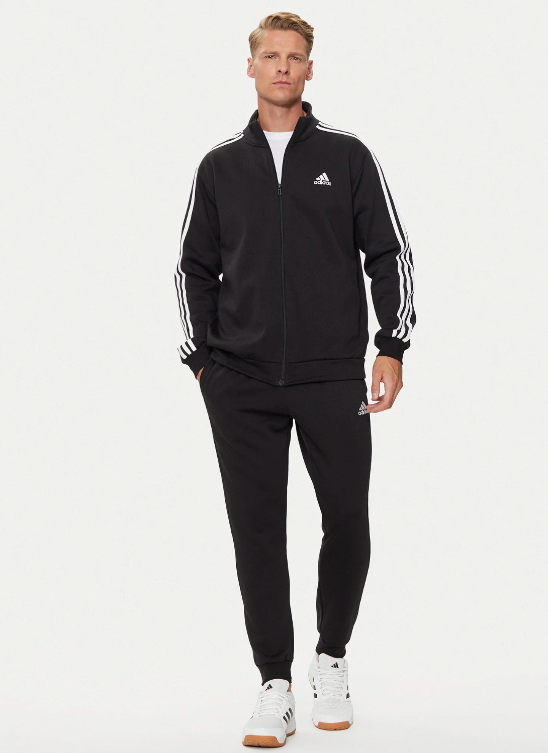 TUTA ADIDAS Sportswear Basic 3-Stripes Fleece