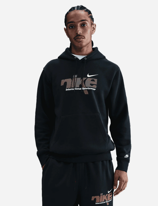 TUTA NIKE FLEECE METALLIC CON CAPPUCCIO