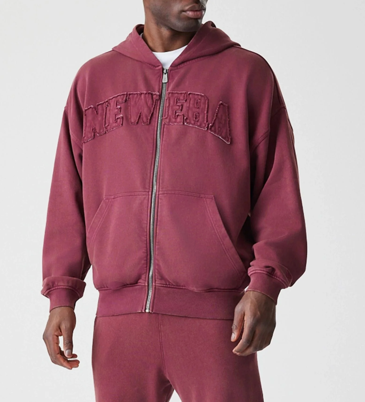 TUTA NEW ERA WASHEDN BORDEAUX