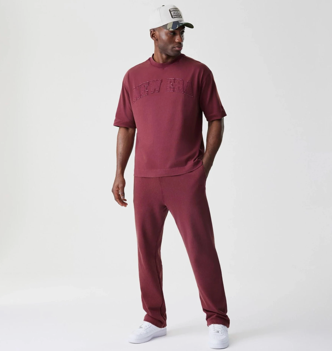 TUTA NEW ERA WASHEDN BORDEAUX