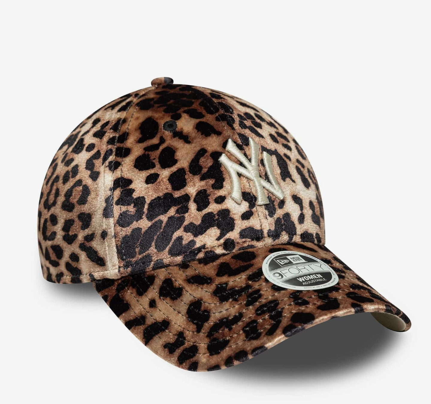 CAPPELLO NEW ERA NEW YORK MLB LEOPARD VELLUTO