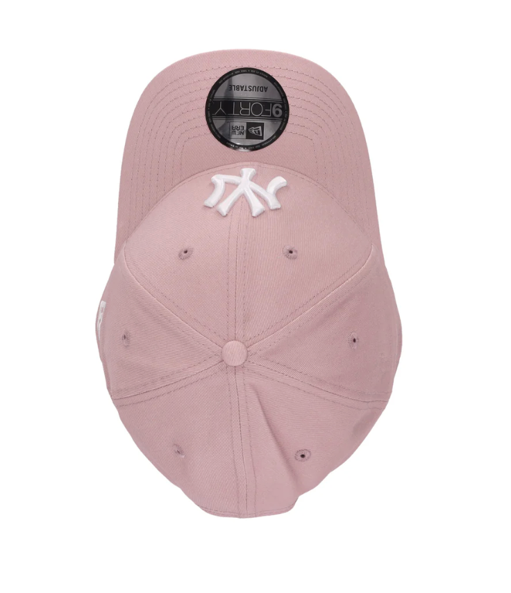 CAPPELLO NEW ERA PINK WHITE