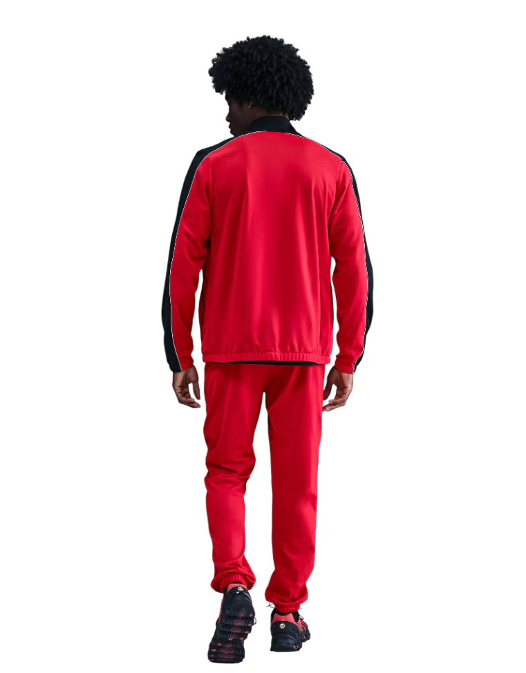 TUTA NIKE Sportswear Club Poly-Knit Tuta Rossa