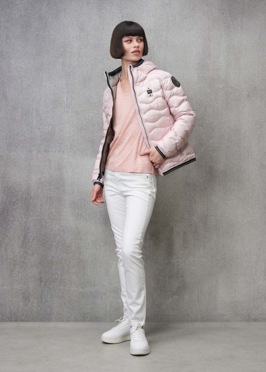 PIUMINO BLAUER AD ONDA CAMELIA