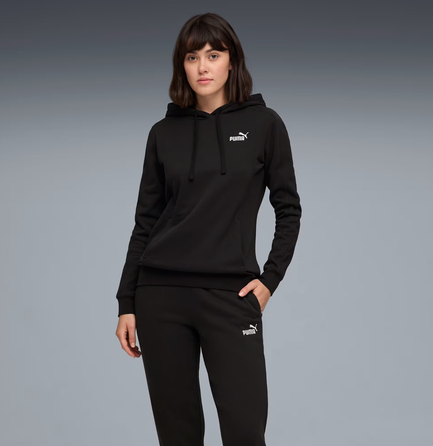 TUTA PUMA CON CAPPUCCIO