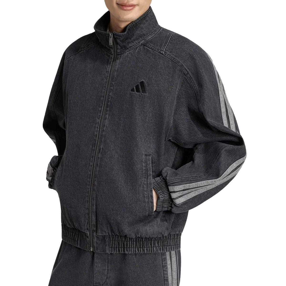 COORDINATO ADIDAS IN DENIM BLACK