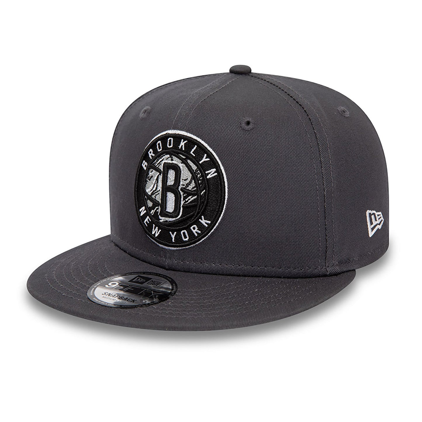 NEW ERA 9FIFTY Brooklyn Nets NBA Seasonal Infill Grigio