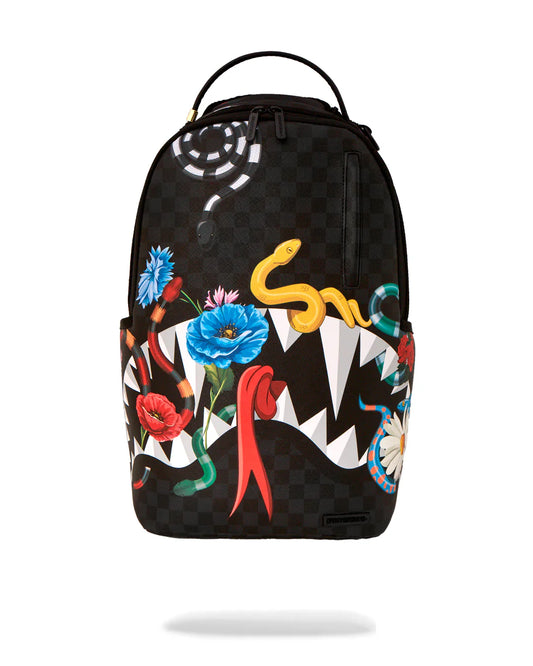 ZAINO SPRAYGROUND SNAKES ON A BAG BACKPACK NERO