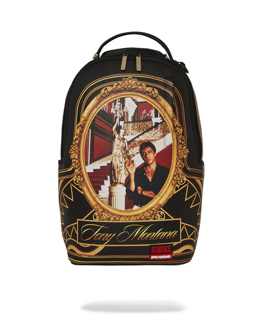 ZAINO SPRAYGROUND SCARFACE STAIRS BACKPACK NERO