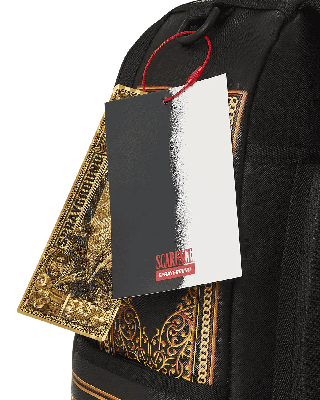 ZAINO SPRAYGROUND SCARFACE STAIRS BACKPACK NERO