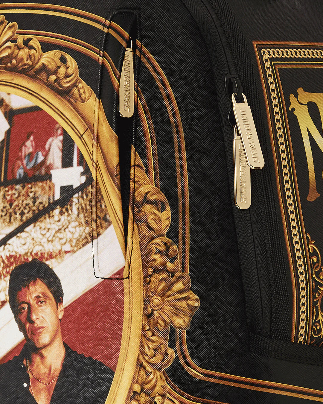 ZAINO SPRAYGROUND SCARFACE STAIRS BACKPACK NERO