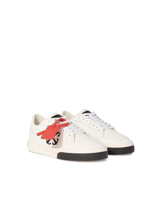 SNEAKERS OFF WHITE VULCANIZED IN PELLE