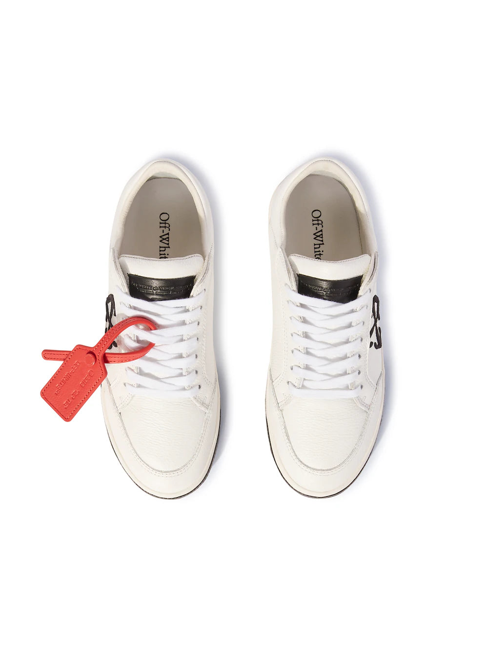SNEAKERS OFF WHITE VULCANIZED IN PELLE