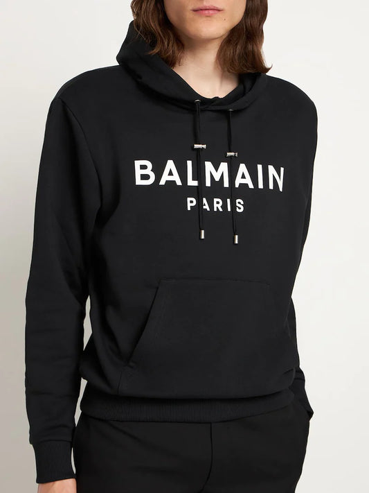 FELPA BALMAIN CON CAPPUCCIO DONNA