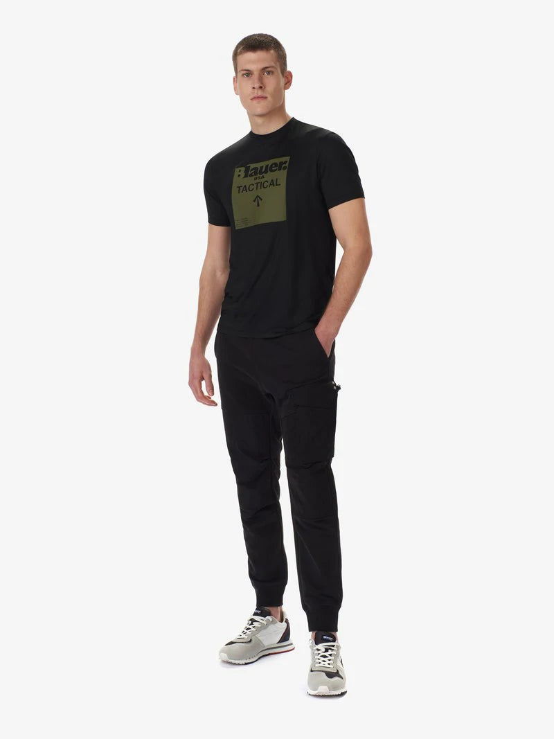 T-SHIRT TACTICAL BLAUER NEW COLLECTION SS/22
