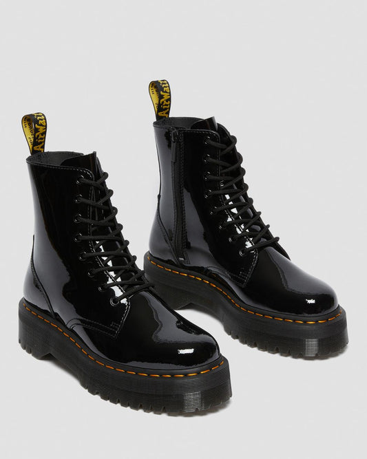 STIVALI PLATFORM DI VERNICE JADON Dr.Martens