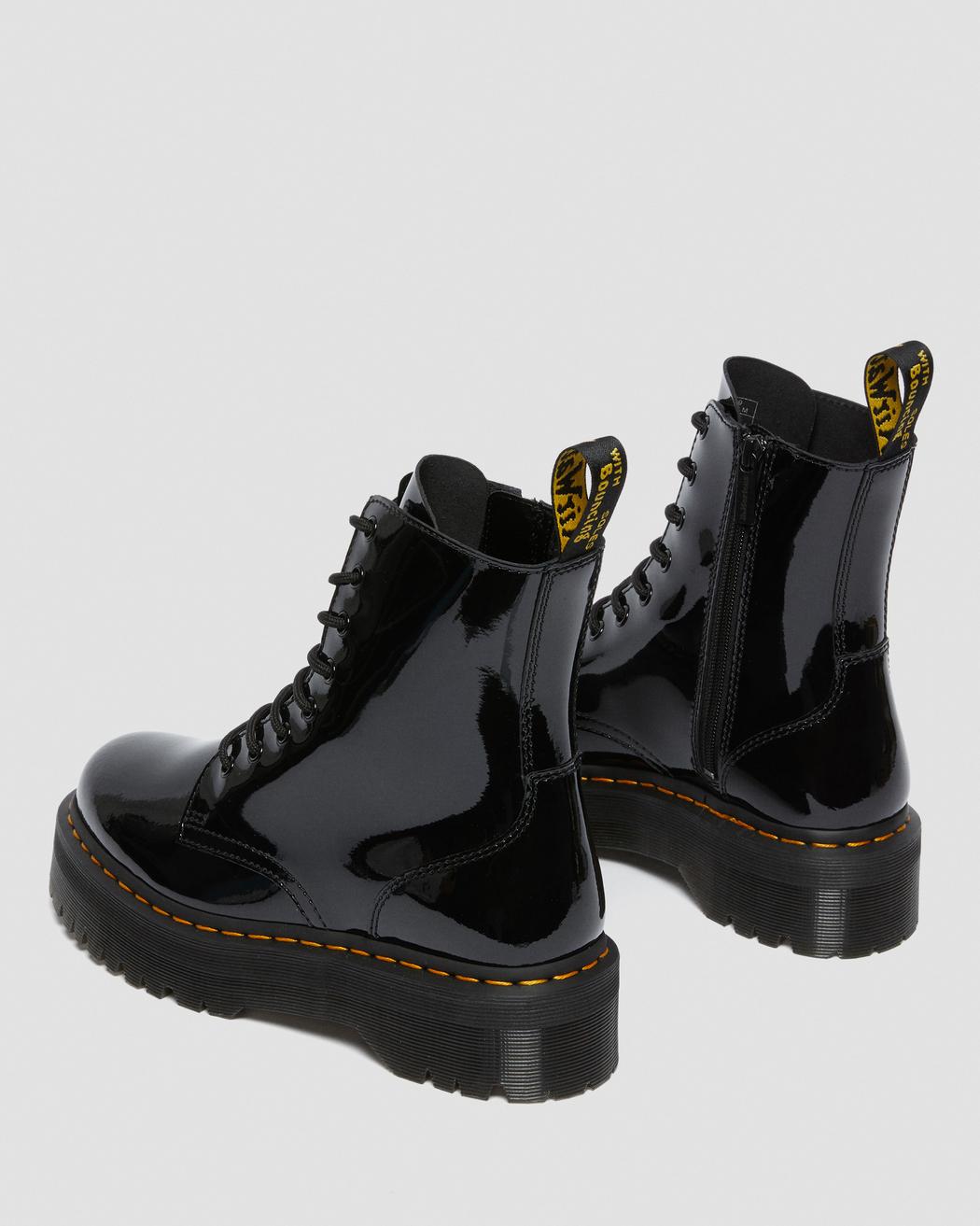 STIVALI PLATFORM DI VERNICE JADON Dr.Martens
