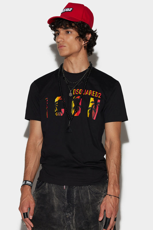 T-SHIRT DSQUARED2 ICON SUNSET COOL